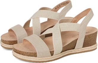 Life Stride Breeze Womens Wedge Shoes Almond Milk : 5.5 M (B), Faux Leather