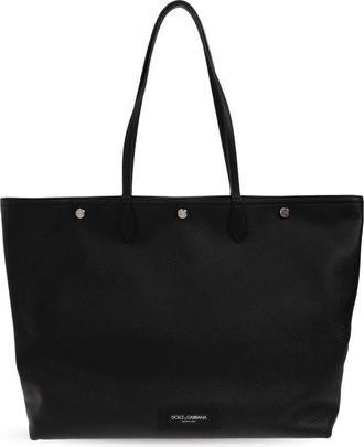 Dolce & Gabbana Essenza Bag - Heren - Shoppers - Zwart - ONE Size - Katoen - Tassen