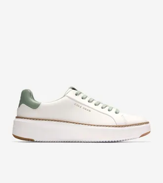 Cole Haan Womens GrandPr&oslash; Topspin Sneakers - White Size 10.5