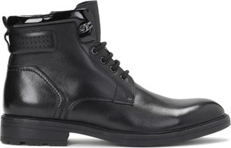 Kazar Zwarte chukka-laarzen voor heren - Heren - Veterlaarzen - Zwart - 41 EU - Leer - Schoenen