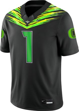 Nike Oregon Nike Mens Dri-FIT College Game Jersey in Black | NC2F0IZ1UON-MVV