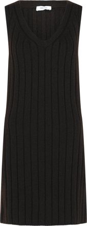 Ferragamo Ribbed Knit Dress