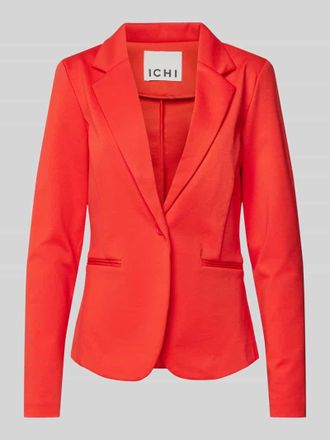 Ichi Slim Fit Blazer mit Paspeltaschen Modell KATE in Rot, Gr&ouml;&szlig;e XXL