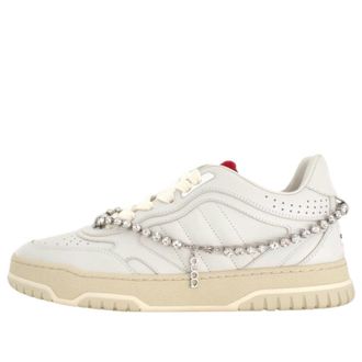 Gucci (WMNS) Gucci Re Web Sneaker White Crystal Chain 795453-AADJ9-9097