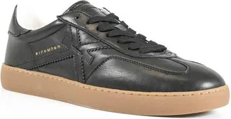 John Richmond Low Profile Sneaker in Black at Nordstrom, Size 12
