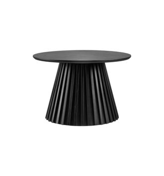Moloo Mesa de centro de roble negro &oslash;70 cm