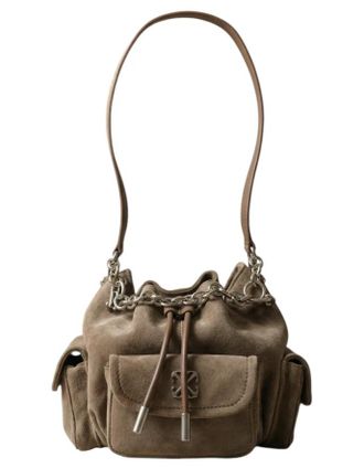 Off-white Dumbo.B Beuteltasche aus Wildleder