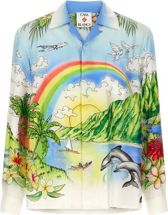 Casablanca Mens Aloha Shirt