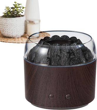 OEM Humidificador De Llama Niebla Perfumada Port&aacute;til De 160 Ml Dispositivo Silencioso Y Realista, Herramienta Relajante Para El Hogar, El Coche Y El Aula