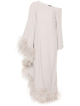 Taller Marmo Ubud Extravaganza maxi-jurk - Grijs