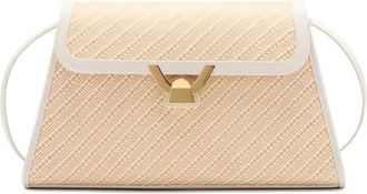 Coccinelle Borsa a spalla Dew media - Toni neutri