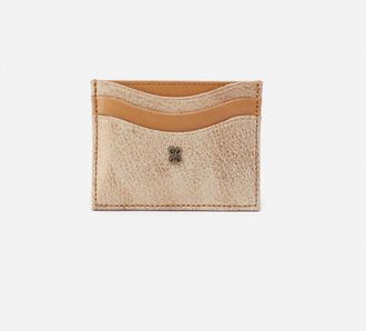 Hobo Womens Max Wallet In Gold Leaf/desert