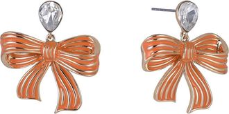Hallmark Orange Bow Earrings at Nordstrom