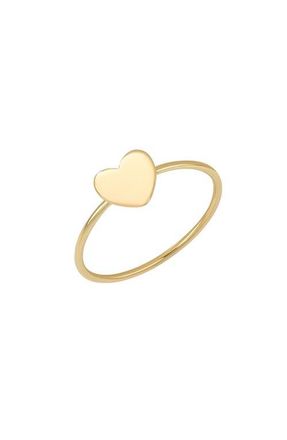 Bony Levy BLG 14K Gold Heart Stackable Ring in 14K Yellow Gold at Nordstrom, Size 6