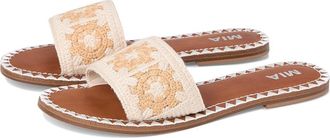 Mia Valora Womens Wedge Shoes Natural : 8.5 M