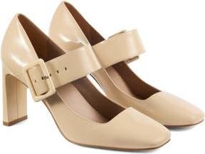 L.k. Bennett Phoebe Mary Jane Pump in Buttercream at Nordstrom Rack, Size 11Us / 41Eu