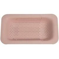OEM Bandeja Retr&aacute;ctil Para Fregadero - Escurridor De Cocina Ajustable - Escurridor De Fideos Para Fregadero (rosa) - Crezuo