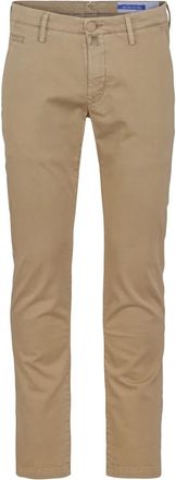 Jacob Cohen Chinos, male, Beige, W32, Slim Fit Chino Trousers