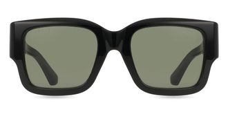 Gucci GG1663S 001 Womens Sunglasses Black Size 52