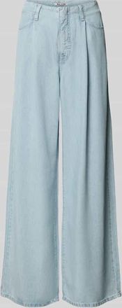 M.A.C Wide Leg Jeans im 5-Pocket-Design Modell Naila in Hellblau, Gr&ouml;&szlig;e 36/30