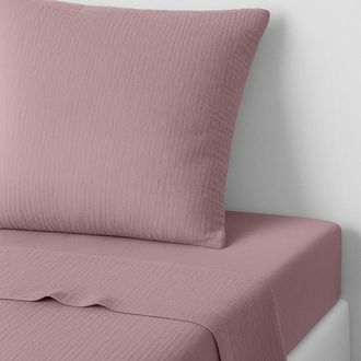 Febronie S&aacute;bana encimera algod&oacute;n 270x300 madera de rosa