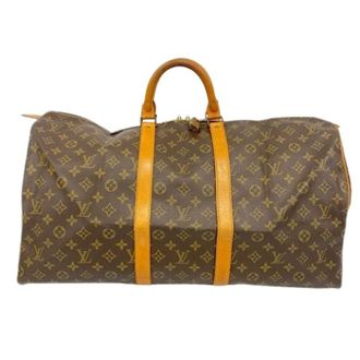 Louis Vuitton Pre-owned Weekend Bags, unisex, Brown, Size: ONE SIZE Pre-owned Boston Bag