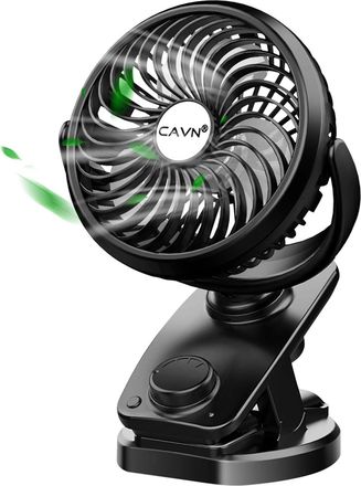 OEM Ventilador De Escritorio Silencioso De 5000 Mah, Mini Ventilador Usb, Oscilaci&oacute;n Autom&aacute;tica, Rotaci&oacute;n De 360&deg;, Recargable, Velocidad Continua, Para Co