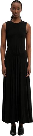 Sportmax Maxi Jurken - Dames - Maxi kleedjes - Zwart - XS - Kleedjes