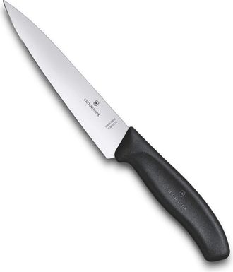 Victorinox by Swiss Army Swiss Classic, coltello per sfilettare da cucina con lama normale in acciaio inox da 15 cm, rosso - Victorinox