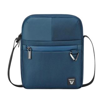 Roncato Tracolla Grande Rettangolare - male - Roncato - Cross Body Messenger - Blue - ONE SIZE - Bags