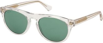 Web Eyewear Web WE0372 26N Mens Sunglasses Clear Size 53