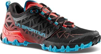 La Sportiva Black/Coral Bushido II W Lightweight Trail Shoe