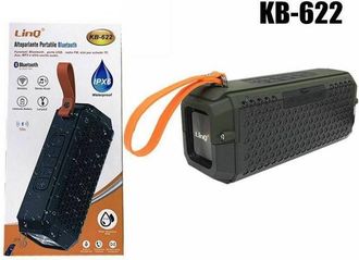 Trade Shop Trade Shop - Speaker Cassa Bluetooth Impermeable Usb Radio Fm Tf Linq Kb-622