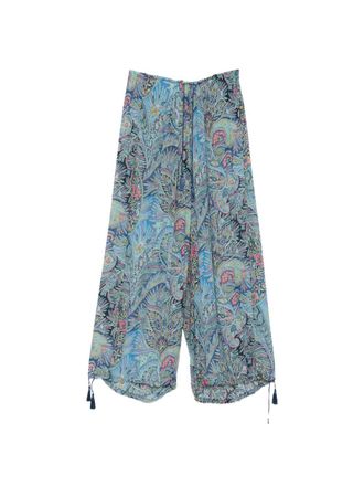 Etro Womens Trousers Clear Blue