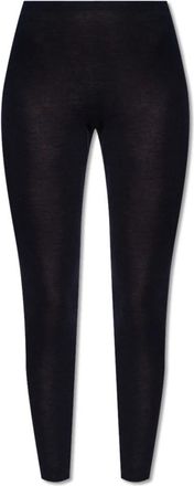 Hanro Zijde Kasjmier Legging - Dames - Leggings - Zwart - XS - Kasjmier - Broeken