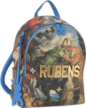 Louis Vuitton Pre-owned Palm Springs Backpack - Dames - Vintage Rugzakken - Veelkleurig - ONE Size - Leer - Vintage