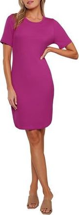 Matty M Mel T-Shirt Dress in Fuchsia at Nordstrom Rack, Size X-Large
