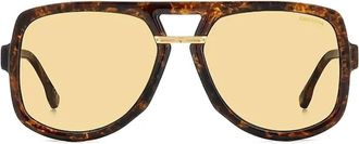 Carrera Occhiali da sole con effetto tartarugato - Giallo