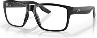 Costa 57mm Square optical glasses in Black at Nordstrom