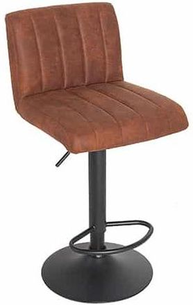 Global Interiors H&ouml;henverstellbarer Barhocker Portland - Vintage Braun
