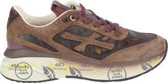 Premiata Earthy Brown Moerund Calf Leather Sneakers