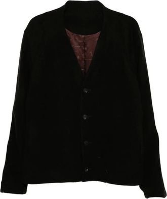 Devoa Cardigan color cammello - Nero