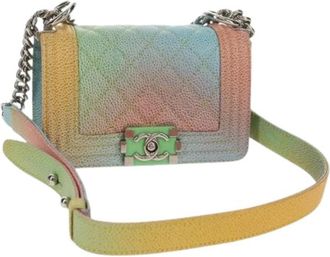 Chanel Pre-owned Cross Body Bag - Dames - Vintage Schoudertas - Veelkleurig - ONE Size - Leer - Vintage