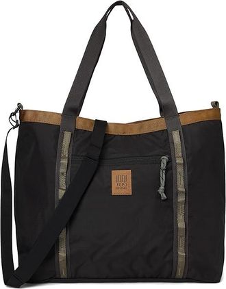 Topo Designs Mountain Utility Tote Bags Black/Neutral : PROCESSING PROCESSING, Ripstop