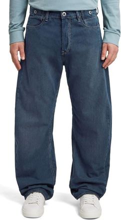 G-Star Bend 3D Loose Fit Jeans in Worn In Blue Mist at Nordstrom, Size 28 X 30