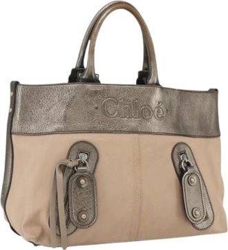 Chlo&eacute; Pre-owned Handbags, female, Brown, Size: ONE SIZE Pre-owned Tote Bag