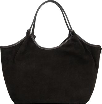 Estro & Luminara Shopper Bag - Dames - Shoppers - Bruin - ONE Size - Katoen - Tassen