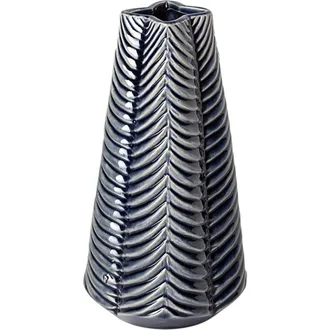 Mercana Bashir Gloss Ceramic Vase in Blue at Nordstrom, Size Small
