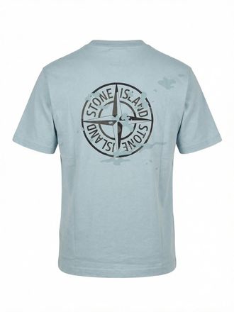 Stone Island Camo Compass Print T-Shirt