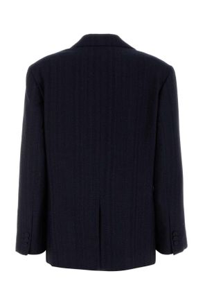Dries Van Noten 2520104282357 509 Navy Giacche E Gilet Jacket